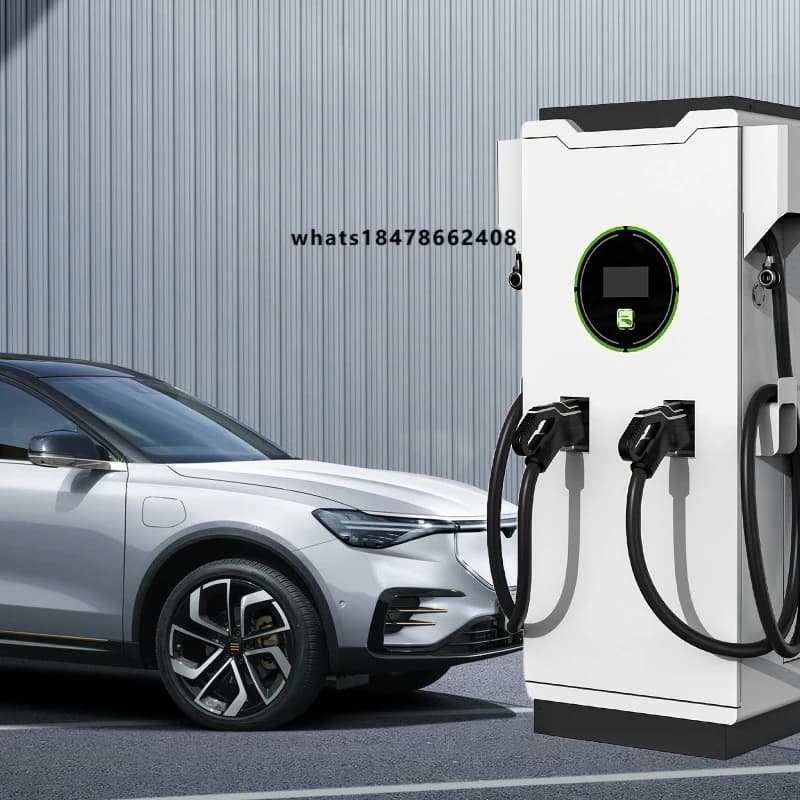 Stazione di Ricarica Rapida per Veicoli Elettrici Commerciale DC 120kw 160kw 180kw, Certificata CE OCPP1.6J CCS 1/CCS 2/GB/T