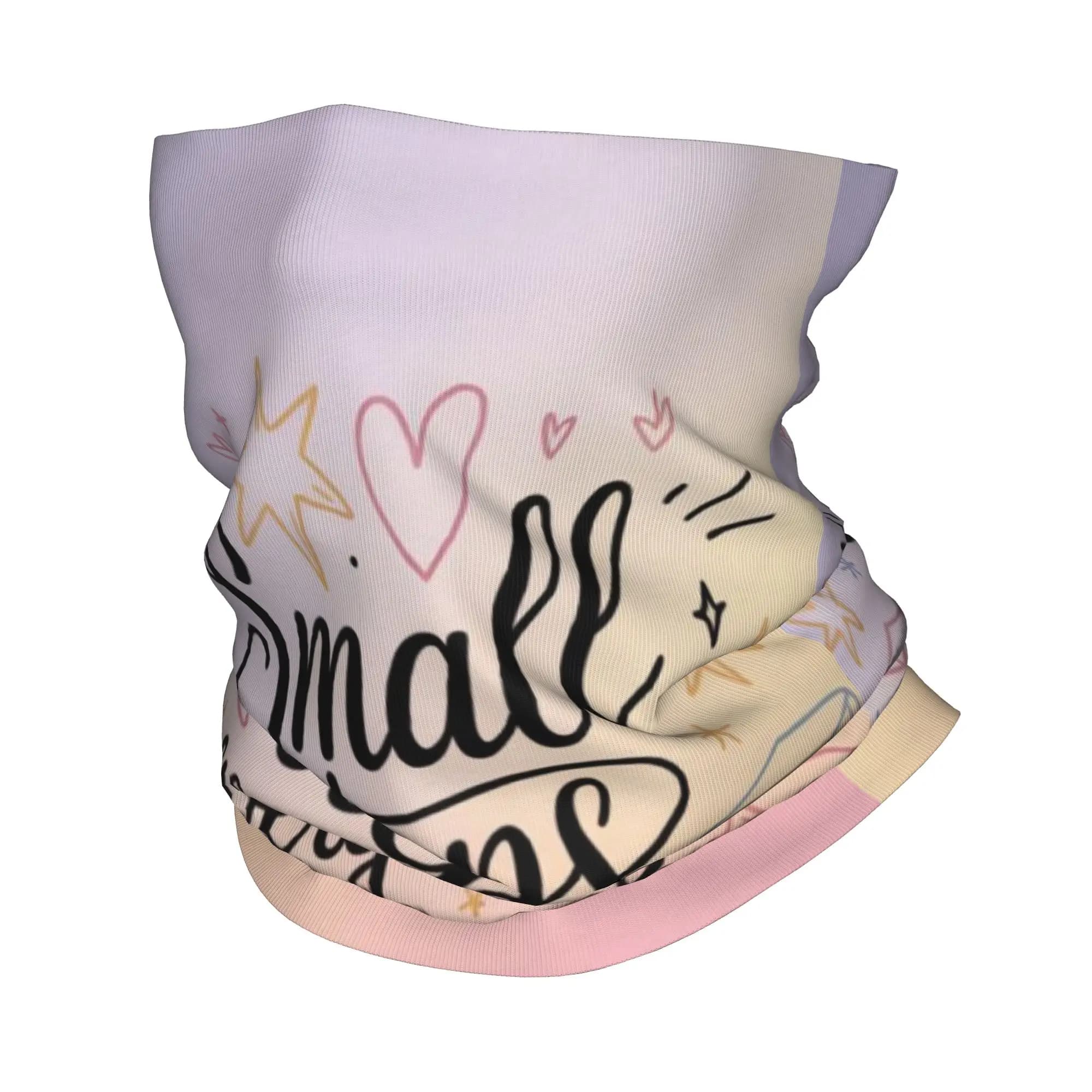 Short Verses (14) Bandana Gaiter Club Aesthetic Quotes Maschera per il viso per ciclismo e equitazione, foulard lavabile unisex