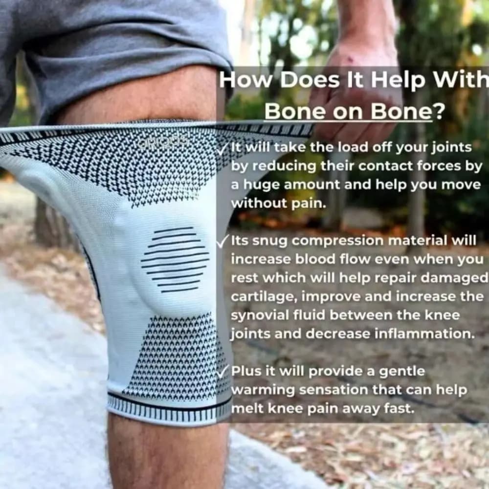 Ginocchiere Sportive Antiscivolo con Gel, Stabilizzatori a Compressione, Supporto Comodo e Stabilizzante