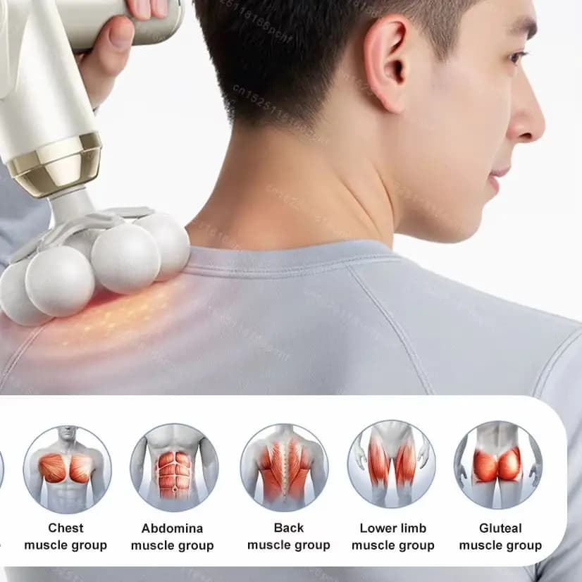 99 Level Electric Massage Gun, Powerful High Frequency Fascial Massage Massage for Body, Arm, Legs, Spalles and Muscles