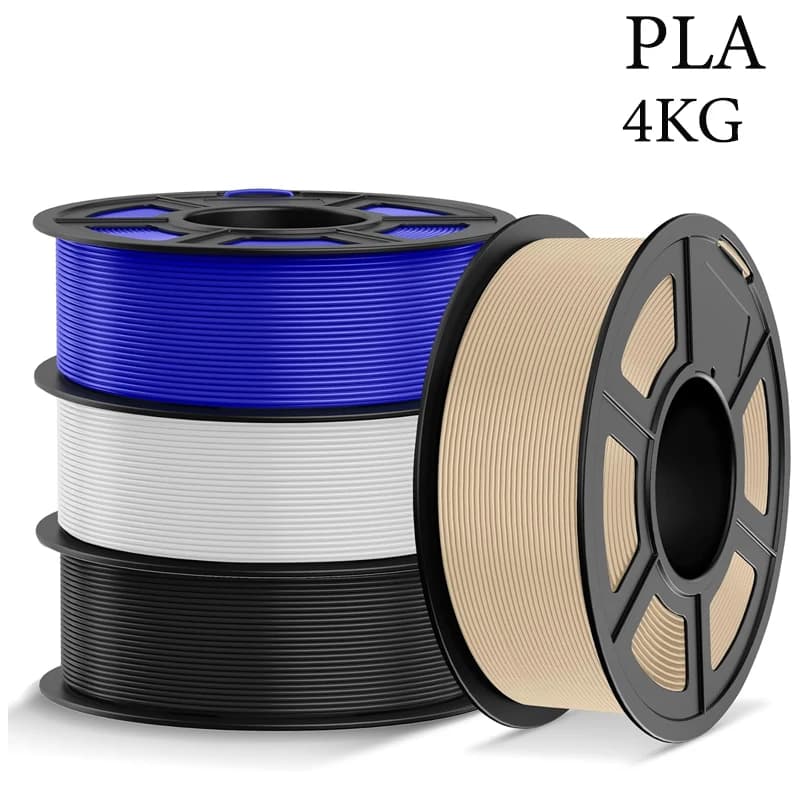 JAYO pla filaments 4Rolls PLA 3D Printer Filament 1.75mm FDM 3D Printer Materials Neatly Wound High Toughness for FDM 3D Printer