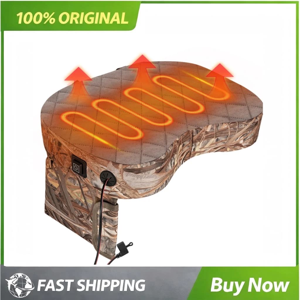 Portable Heated Stadium Seat Portable Heated Stadium Seat Heated Seat Cushion 3 Level Heating Chair Pad for Camping Outdoor