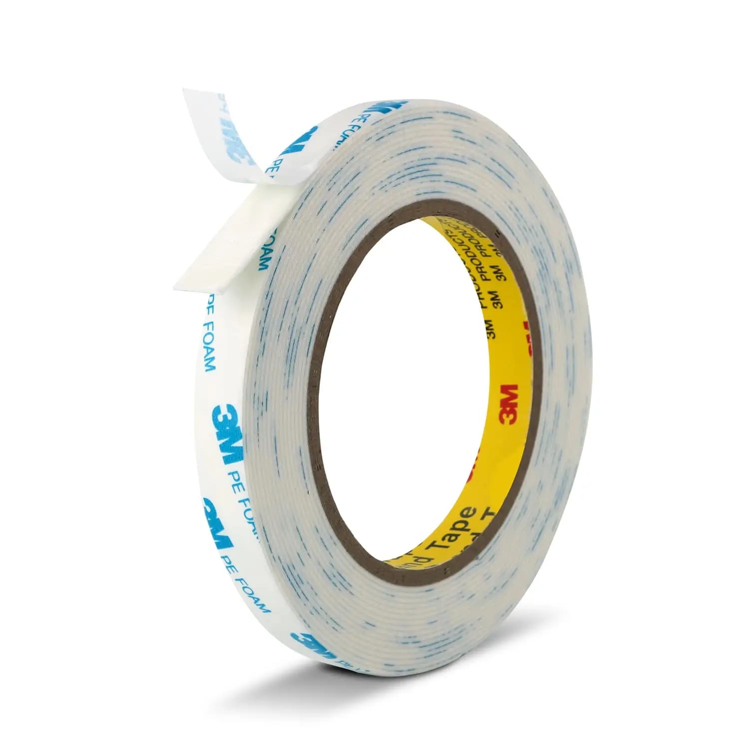 Nastro biadesivo in schiuma da 1/2 pollice x 18 piedi, strisce adesive resistenti per poster, sensori, tende da finestra, decorazioni per casa e ufficio