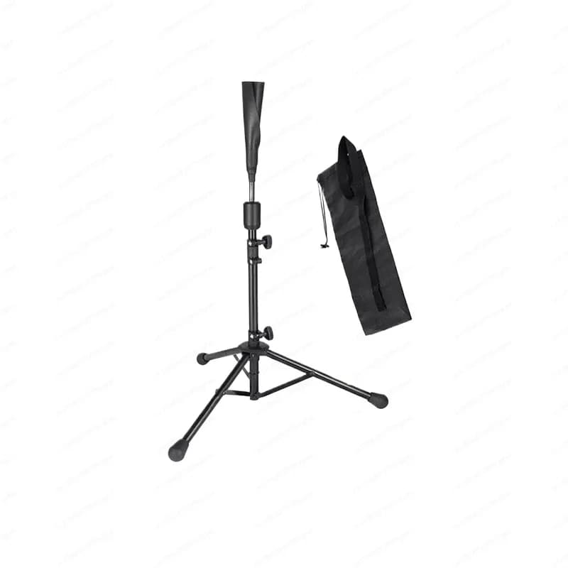 Base per pastella da baseball e softball Pratica da baseball Sedile a T Treppiede Base per pastella per rack da baseball