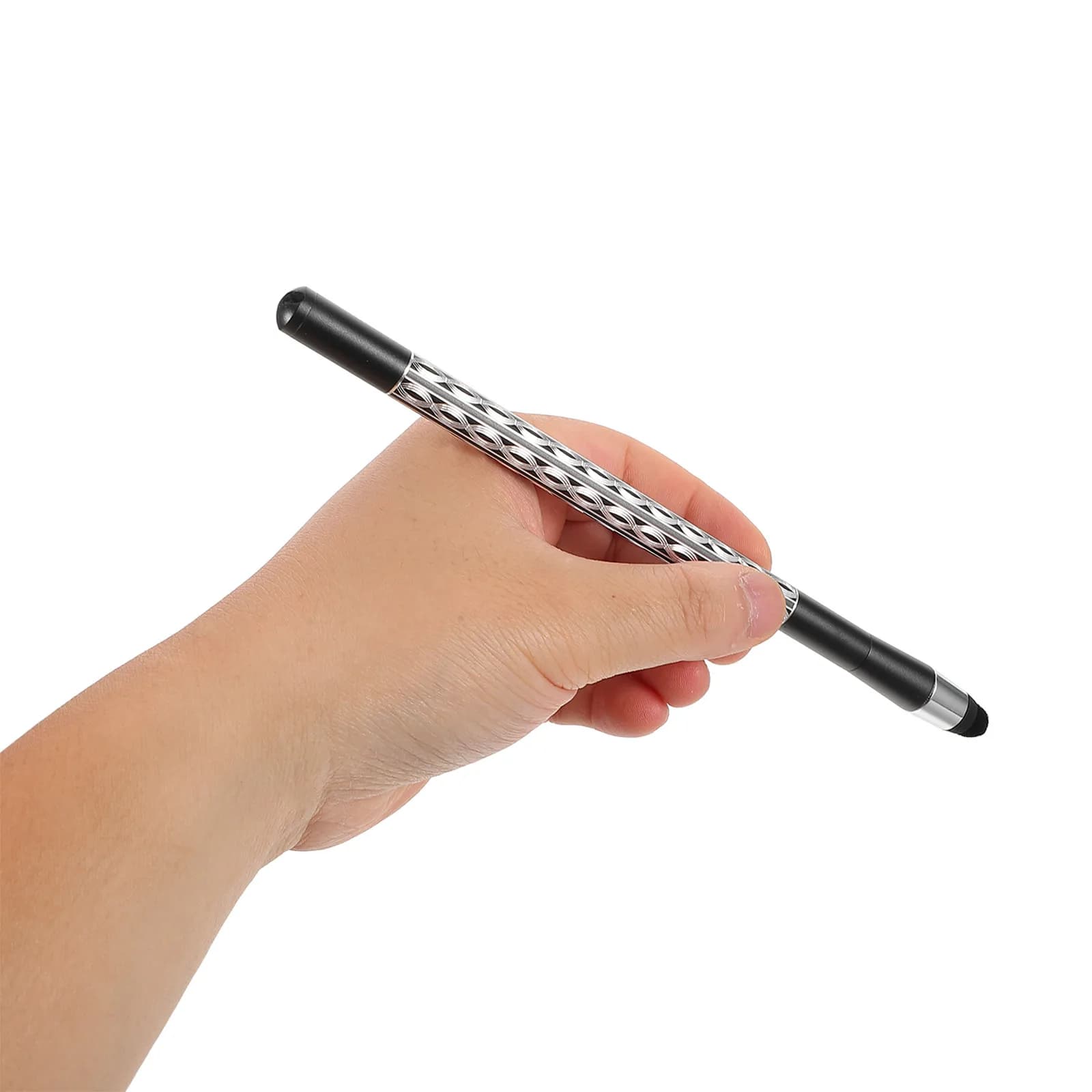Penna stilo retrattile, penna capacitiva per touchscreen, leggera e portatile, per tablet, smartphone, disegno online