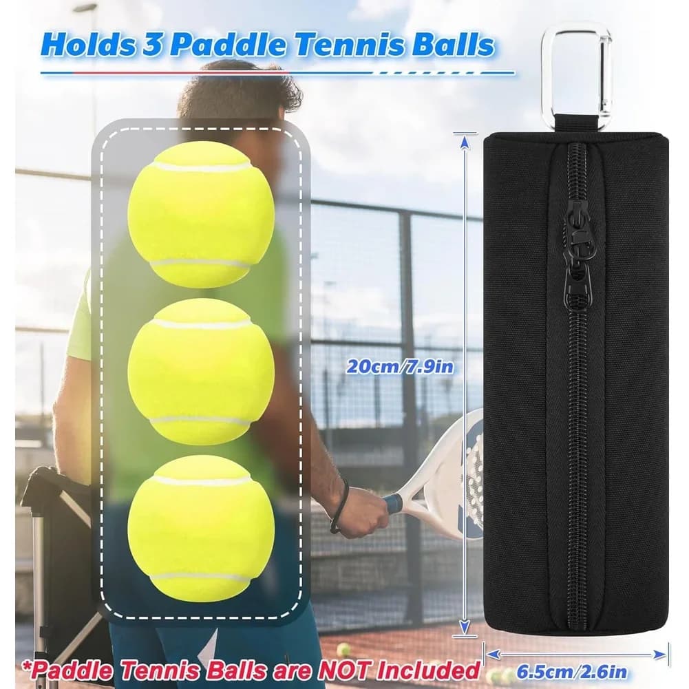 Borsa portatile per riporre palloni sportivi per tennis, golf e badminton, realizzata in tessuto Oxford con design compatto, facile da trasportare