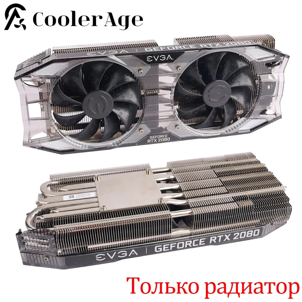 Per EVGA GeForce RTX 2070 2080 2080Ti XC Ultra Video Card dissipatore di calore 87MM muslimit sostituzione scheda grafica dissipatore di calore GPU