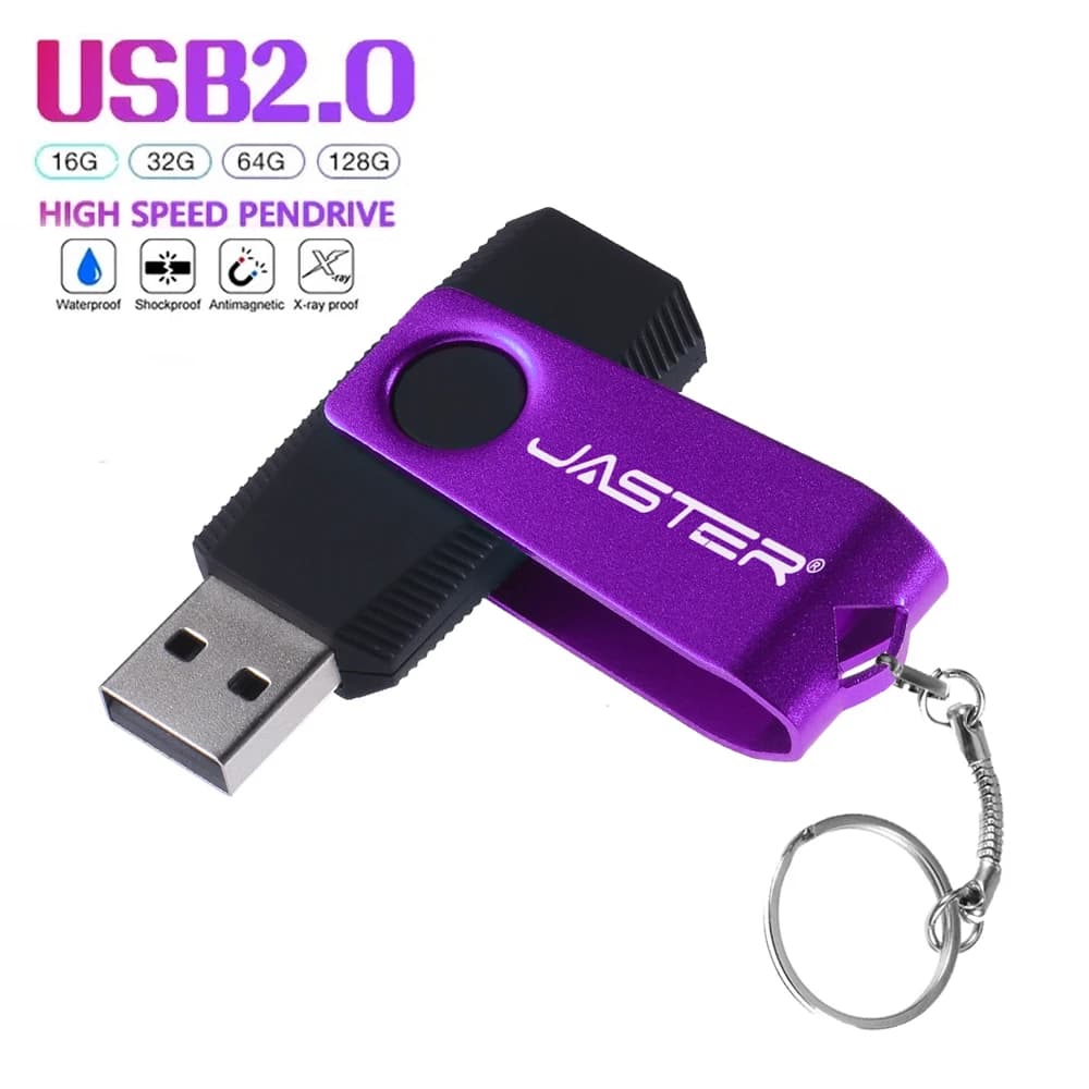 Nuova chiavetta USB 2025 128 GB 2.0 Memory Stick PenDrive 64 GB kez Logo personalizzato Memoria USB 32 GB Portachiavi gratuito Chiavetta USB 16 GB 8G