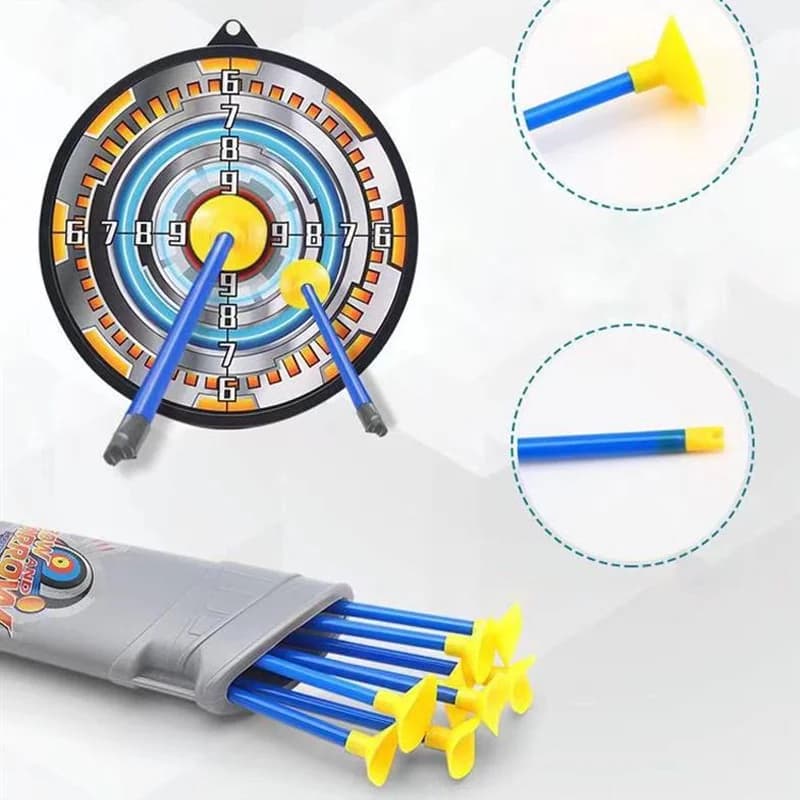 Funny Sucker Arrows Fiberglass Arrows for Youth 42cm Beginner Indoor Outdoor Practice Archery Bow Gifts
