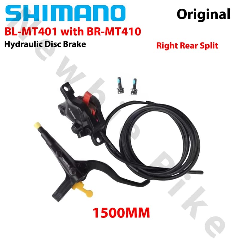 SHIMANO DEORE One Side MT410 Hydraulic Disc Brake BL-MT401 MT402 Brake Lever with BR MT410 Brake Caliper Original Bicycle Parts