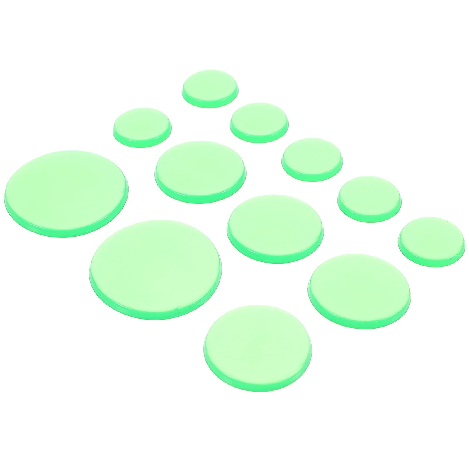 12 pezzi Cuscinetti muti per batteria Cuscini smorzanti sonori autoadesivi in silicone per set di batteria Rullante Grancassa Riduzione del rumore