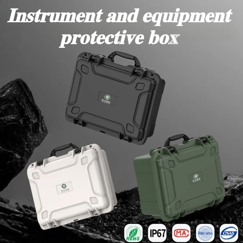 1pc scatola di immagazzinaggio impermeabile protezione di sicurezza dura organizzatore hardware cassetta degli attrezzi portatile multifunzionale custodia antiurto