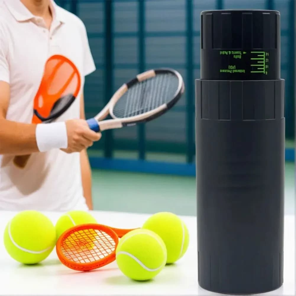 La pressione della pallina da tennis mantiene la scatola di immagazzinaggio del contenitore di riparazione per la forma della pallina da tennis ripristina la protezione della palla da rimbalzo