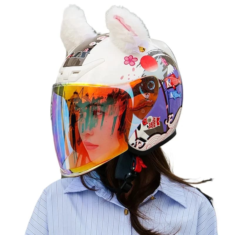 Helmet AIS Man electric sctoor bike helmet mid winter helmet heat helmet battery bike accessories motorcycle
