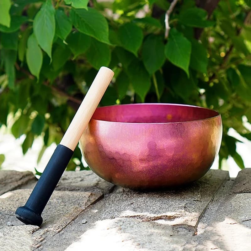 Nepal Singing Bowl Meditation Sound Healing Sound Bowl Professional Yoga Singing Bowls Metallic Titanium Percussion Instruments