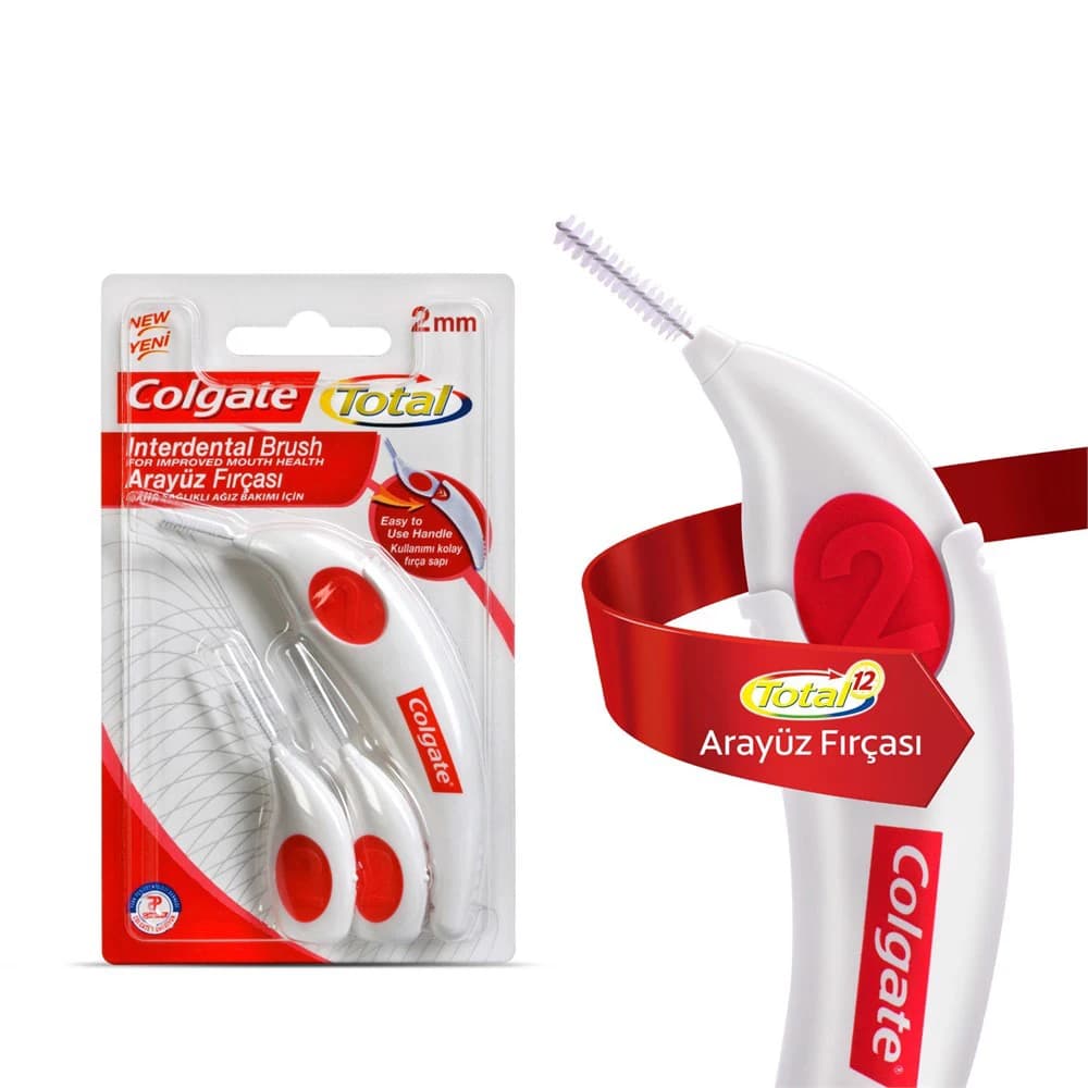 Colgate Interdental Brush 2mm Seal Dental Picks Teeth Cleaning Tools Plants Orthodontic Plaque Removal products for oral hygiene