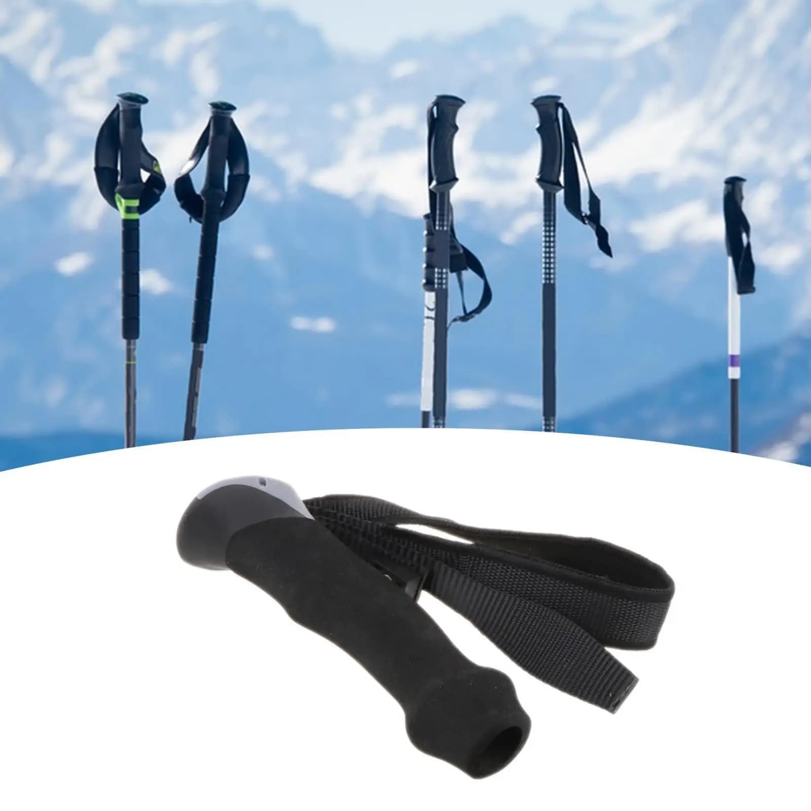 Outdoor Trekking Pole Handle Repair Part Spare Hiking Stick Hand Grip for Climbing Camping Travel