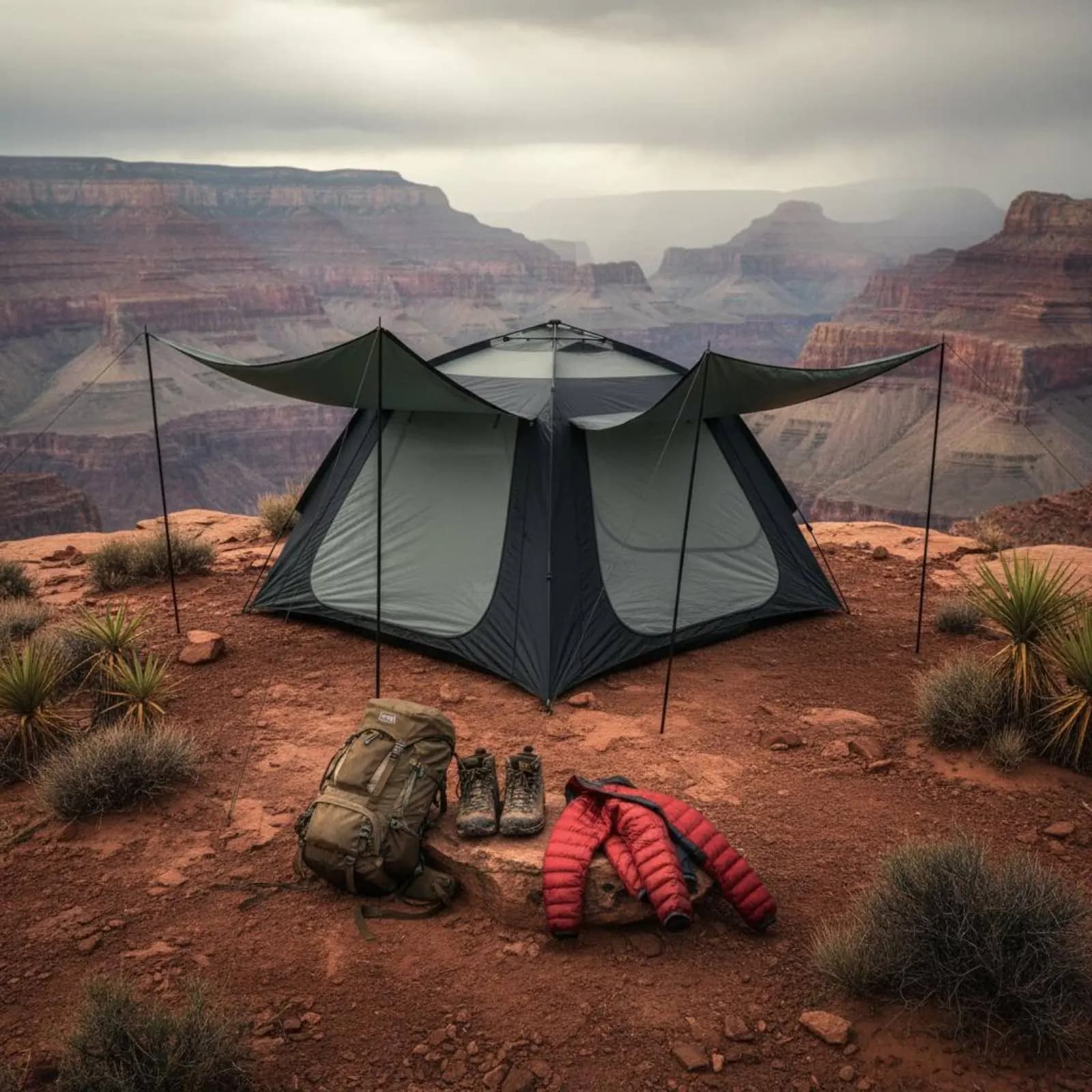 Tenda Posteriore Automatica per Auto in Tessuto Oxford 210D, Tenda da Campeggio per Hatchback, Attrezzatura Outdoor Portatile Antivento per Tailgating