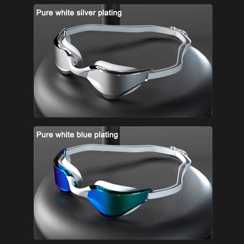High definition waterproof and anti-fog swimwear, professional and comfortable electrolytic swimming glasses