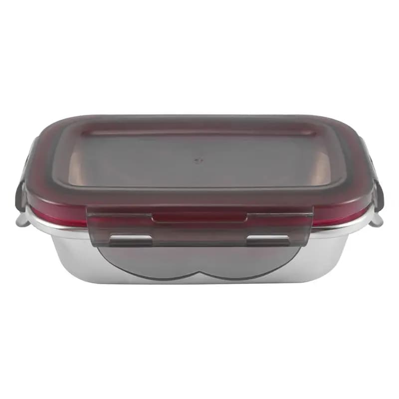 AA76-Stainless Steel Lunch Box Sealed Food Fresh-Keeping Boxes Office Bento Container Lunch Container