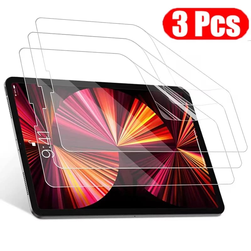 3pcs Tablet Drawing PET Film Touch Sensitive For iPad 10th 9th 8th 7th Mini 6 Air 5 4 Pro 11 Screen Protector Desktop Accessory
