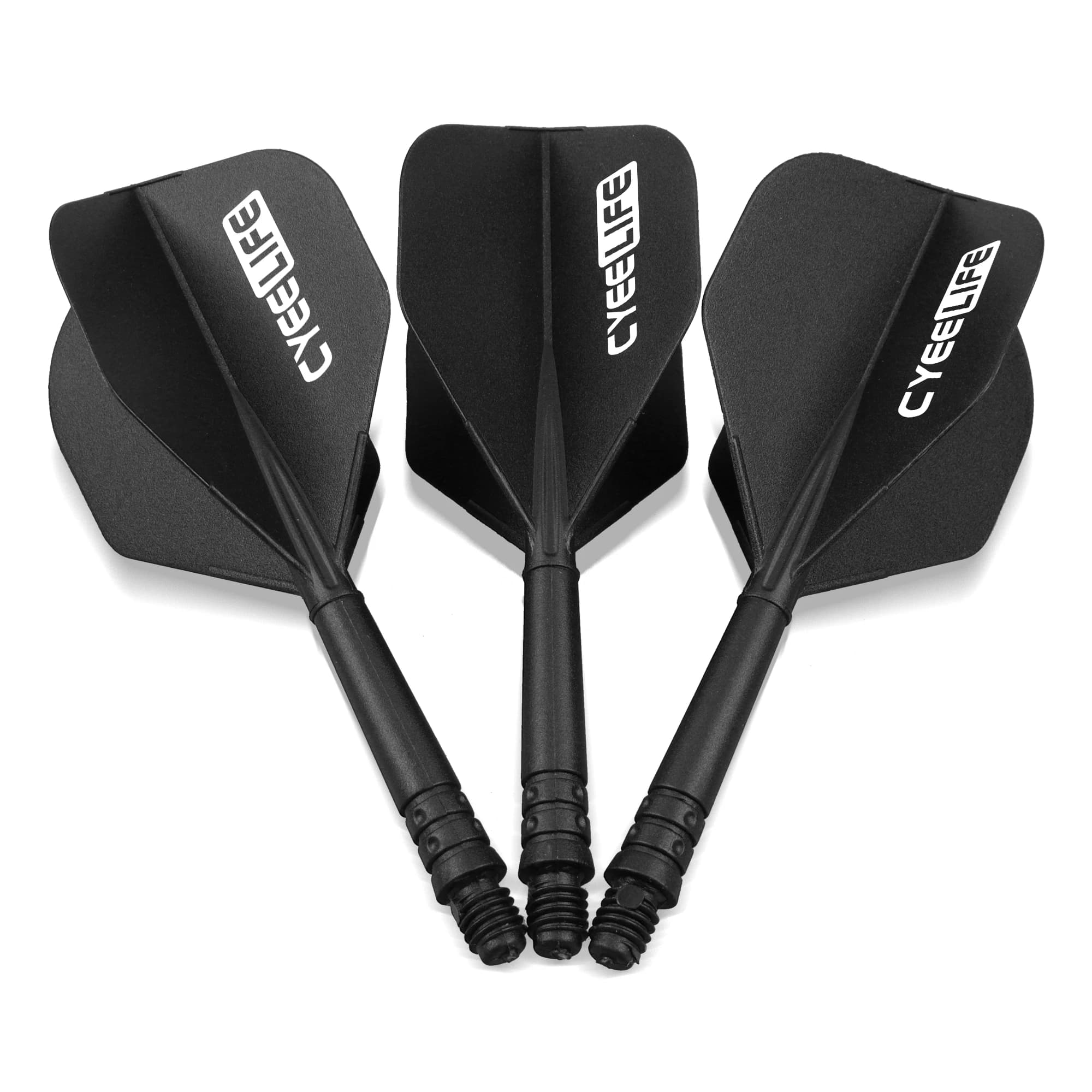 CyeeLife Dart Flights Shafts 3PCS Integrated Dart Flights and Shafts 2BA Screw in-one Dart Accessorie Set Durable Anti-Fall