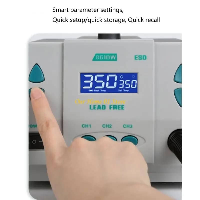 M4YC Pistole termiche in metallo versatili da 1000 W, ideali per riparazioni elettroniche e uso professionale