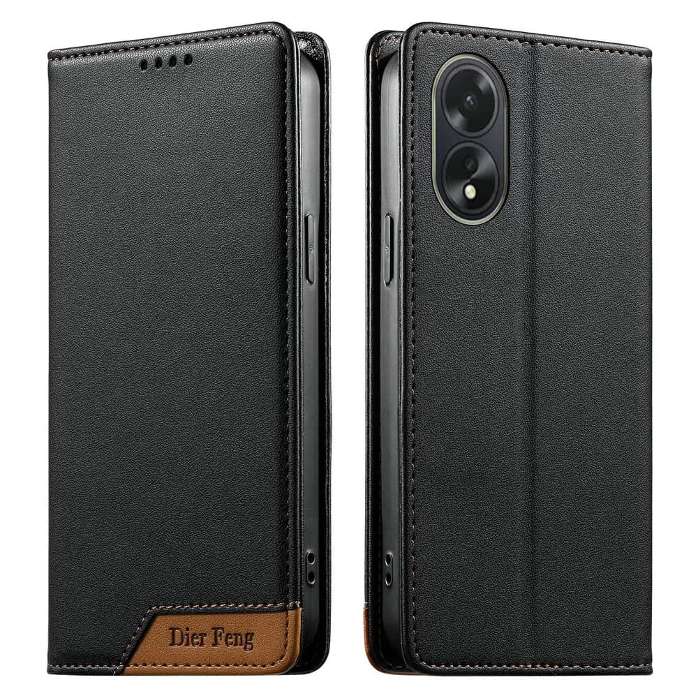 Custodia a libro in pelle RFID per OPPO A79 A58 A78 A57 A77 5G, Cover magnetica a portafoglio per OPPO A18 A38 A58 A78 A57S A77S A54S A16S