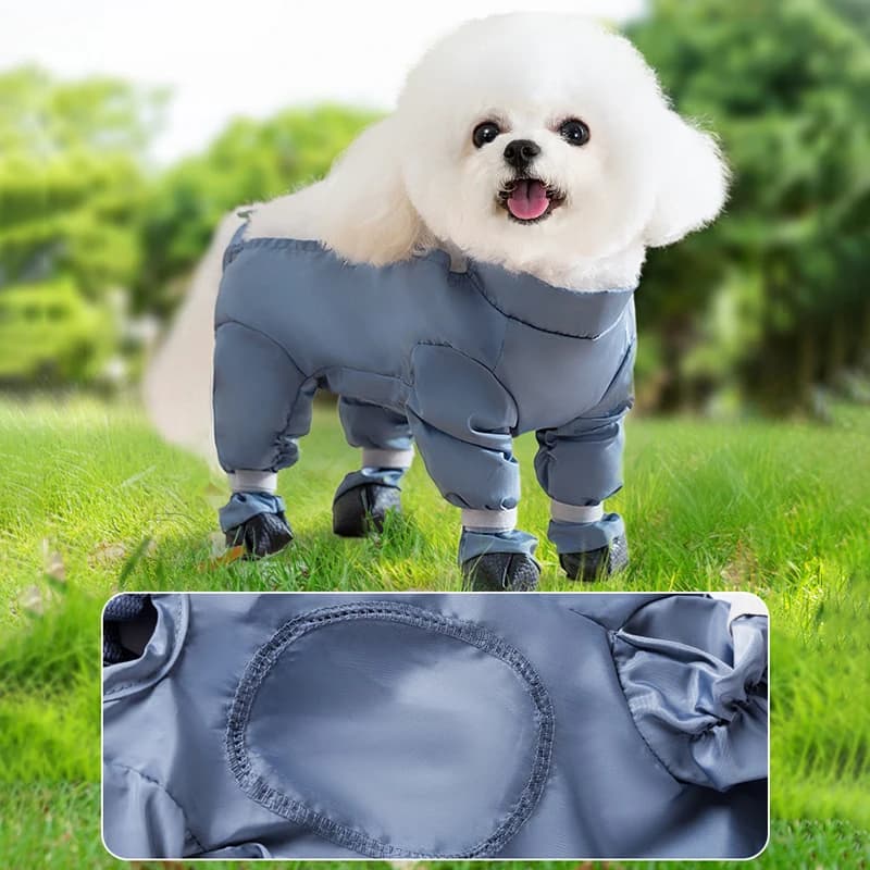 Stivali da Pioggia Durevoli per Cani, Scarpe Impermeabili Regolabili con Bretelle per Esigenze all'Aperto degli Animali Domestici