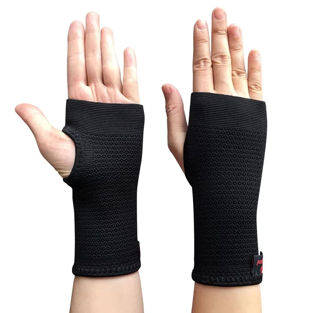 Kuangmi 1 paio tunnel carpale supporto per polso medico tutore fitness yoga mano palmo distorsione avambraccio stecca braccialetti per sollevamento pesi