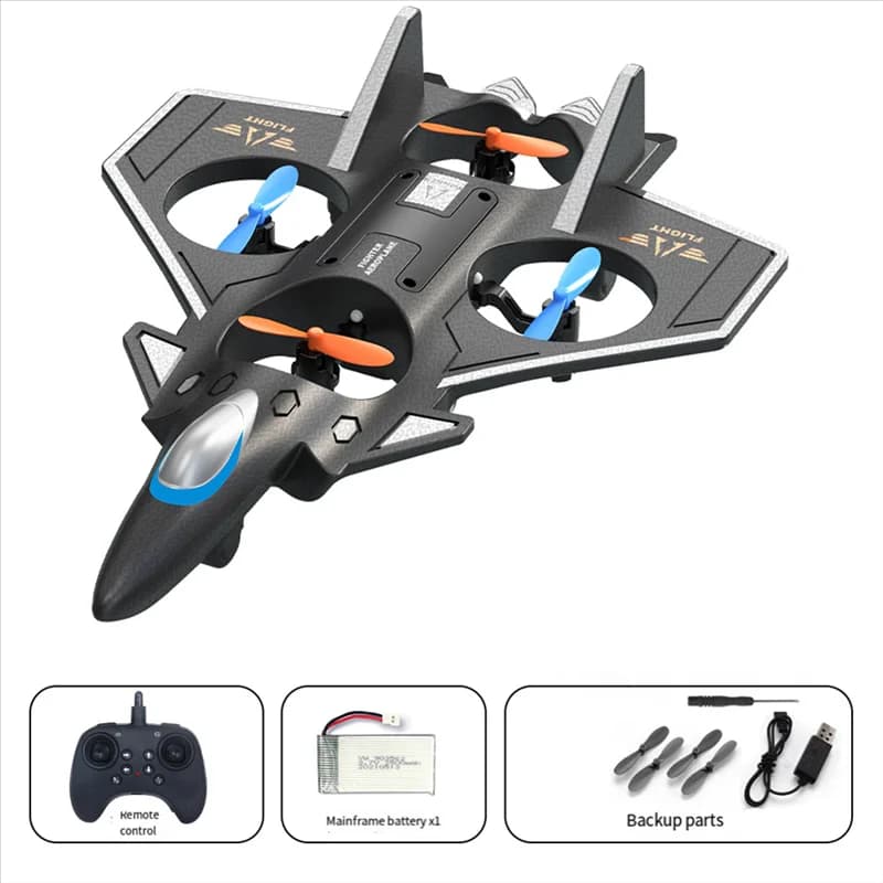 A49K-Aereo telecomandato 2.4G Telecomando da caccia Amateur Aliante Schiuma EPP Drone telecomandato Regalo per bambini