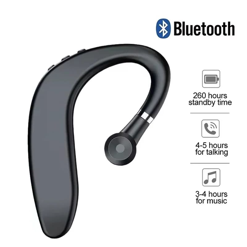 Waterproof Wireless Earbuds Noise Cancelling Mic Comfortable Ear Hook For iPhone Xiaomi Huawei Phone Sport Business Audio Tool