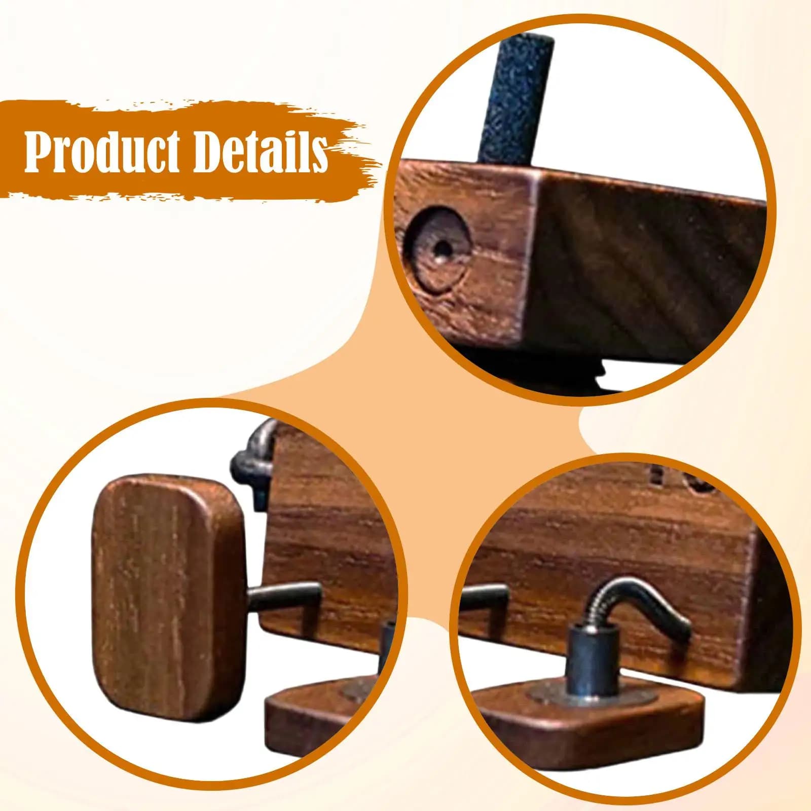 Wooden Robot Car Air Freshener Vent Clip Gift,Car Air Conditioning Clip,Scent Diffuser for Travel,Outdoor,Trucks,Vehicles