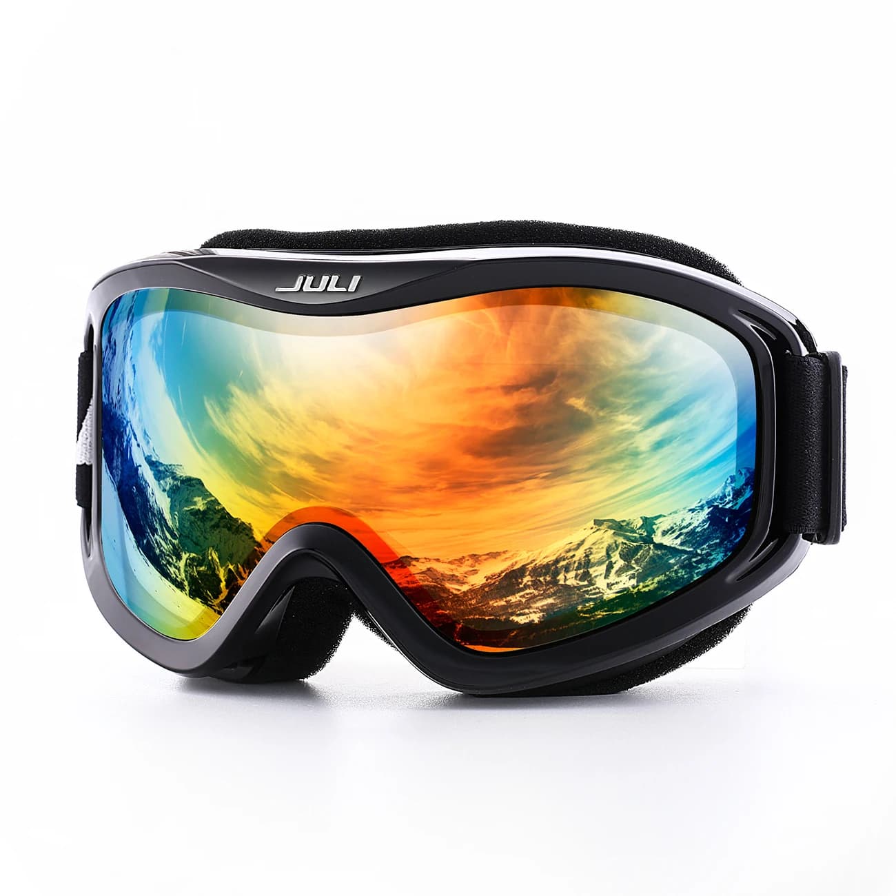 Occhiali da sci professionali OTG Doppia lente Anti-appannamento Protezione UV400 Snowboard Occhiali da motoslitta Uomo Donna Occhiali sportivi invernali