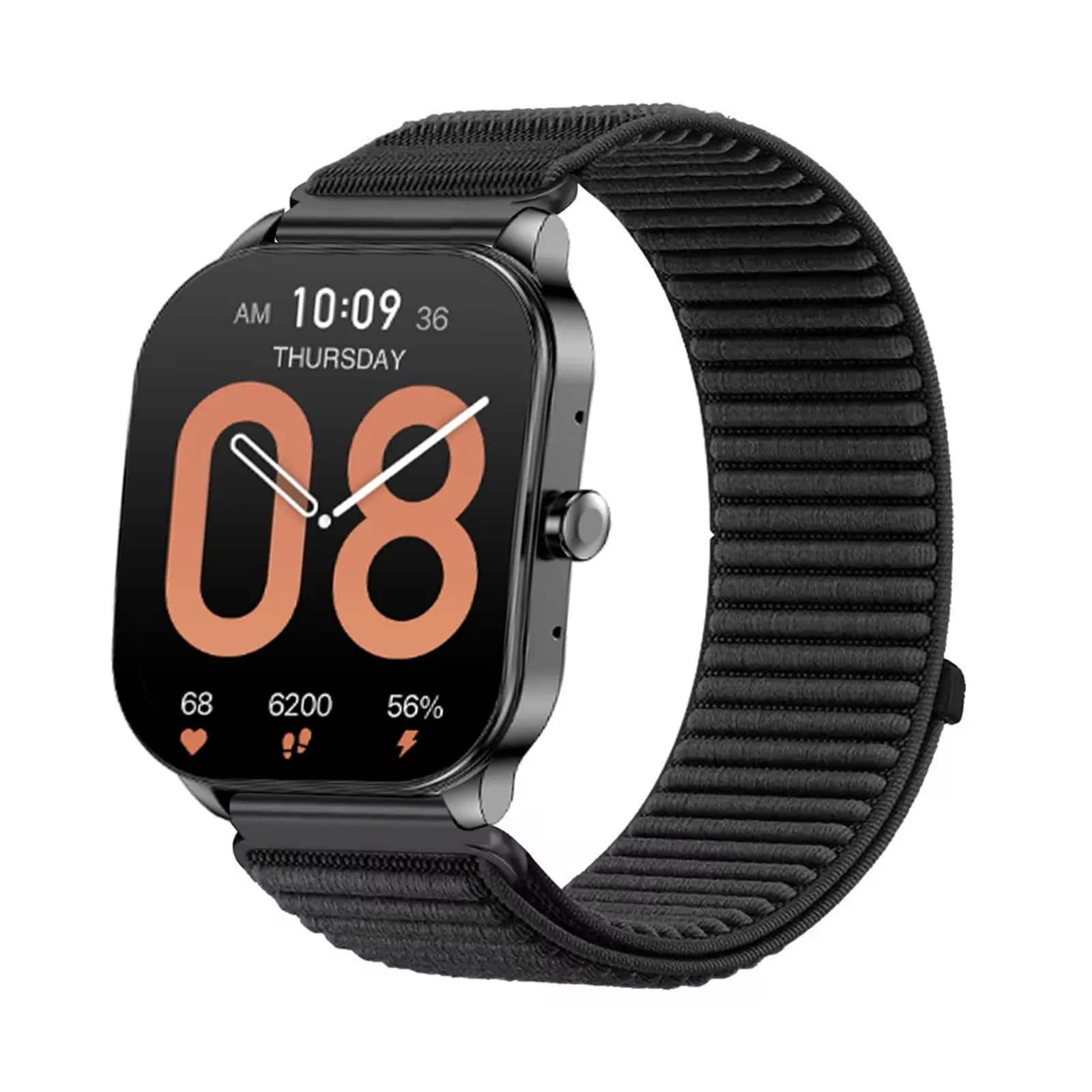 Fasce in nylon per cinturino Amazfit Pop 3S, cinturino elastico in nylon con velcro morbido