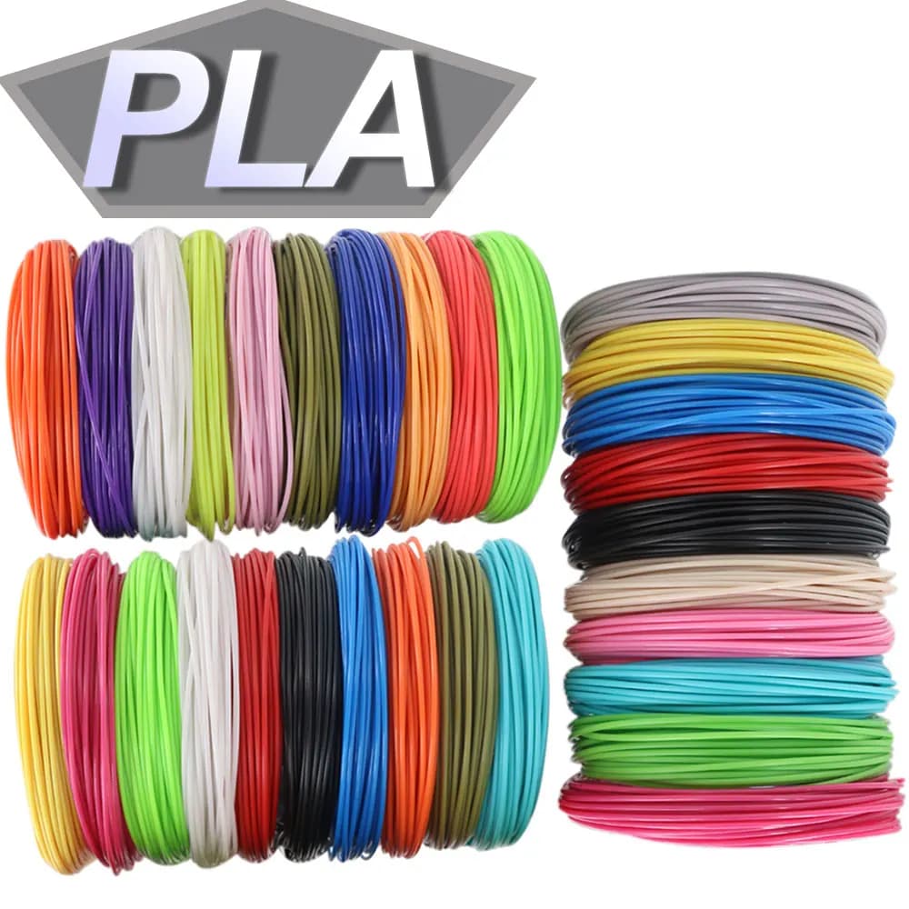 PLA Filament for 3D Pen Printing 10/20/30 Colors Diameter 1.75 mm 200 M Refill safe odor plastic for 3D children's print pen
