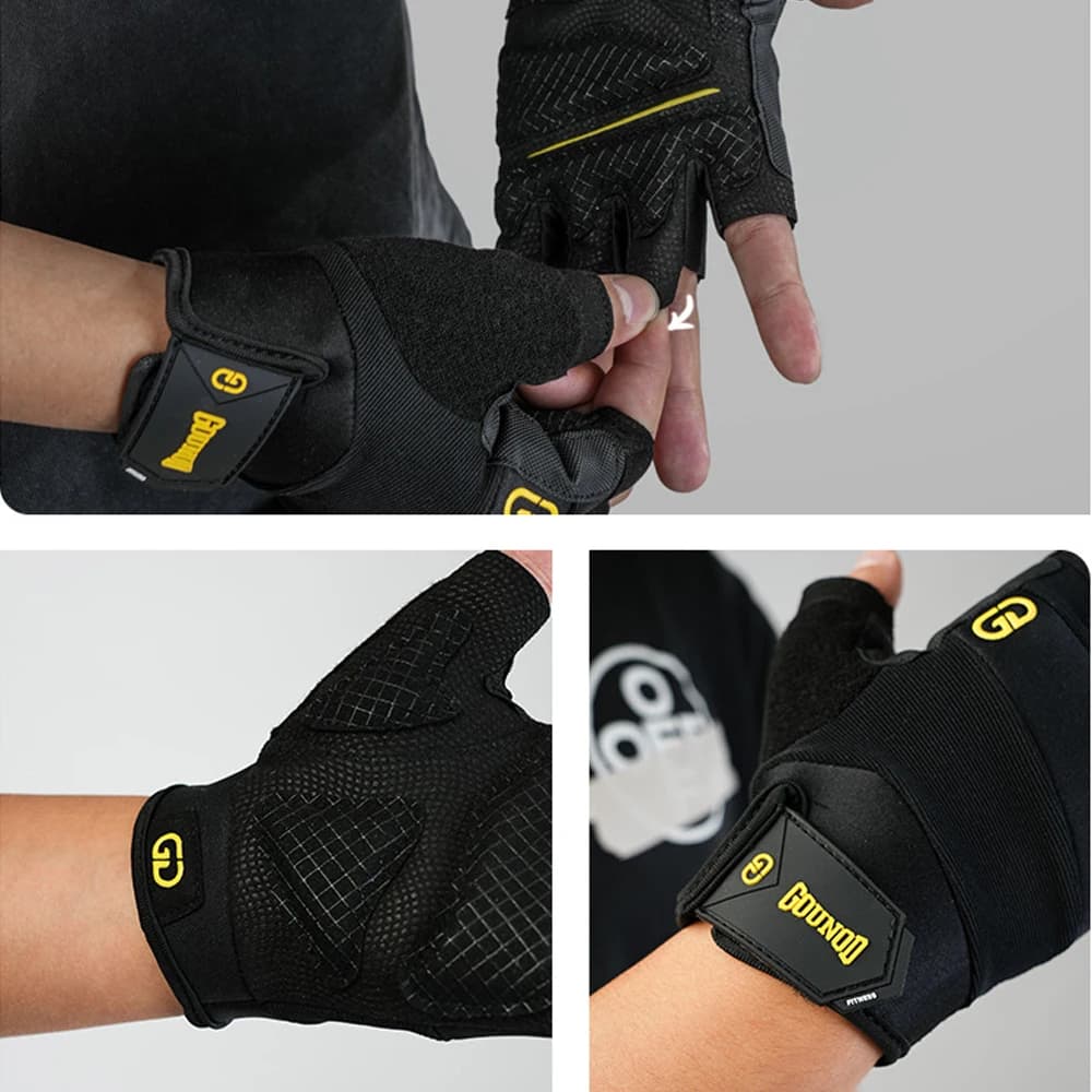 1 pair of unisex training gloves with complete palm protection, weight lifting gym gloves, for training, cycling, fitness and exercise