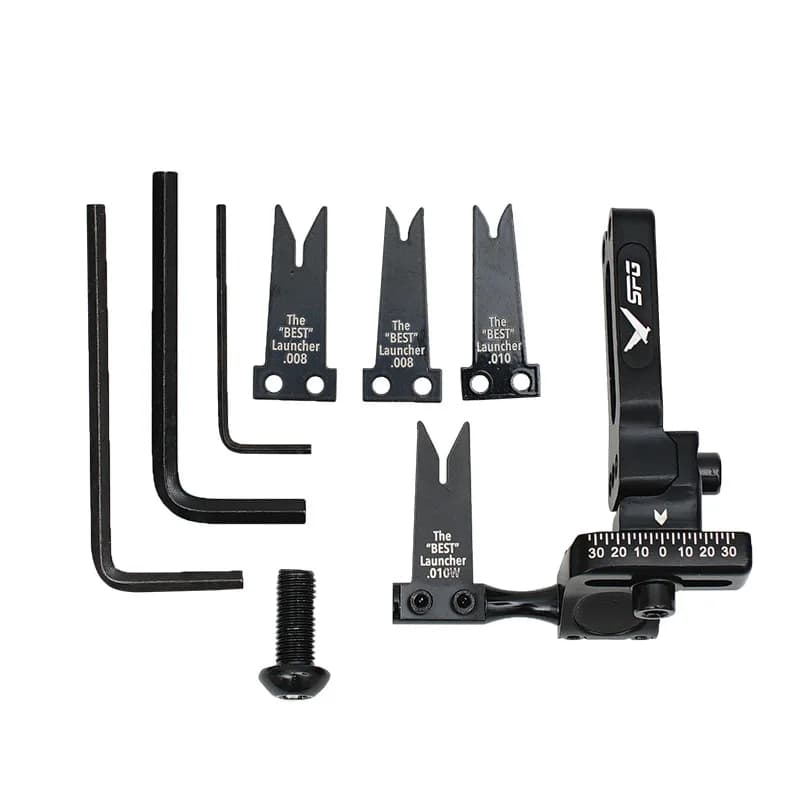 Poggiafreccia per arco composto per tiro con l'arco con 3 lame in acciaio Accessori per tiro con freccia per arco bersaglio