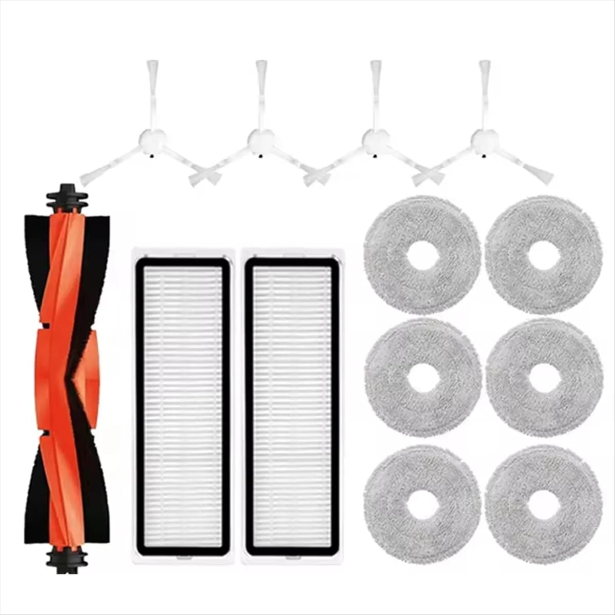 Per Xiaomi Robot Aspirapolvere S10 Plus / S10 + / B105 Parti Accessori Spazzola Laterale Principale Filtro Hepa Mop Panno di Ricambio