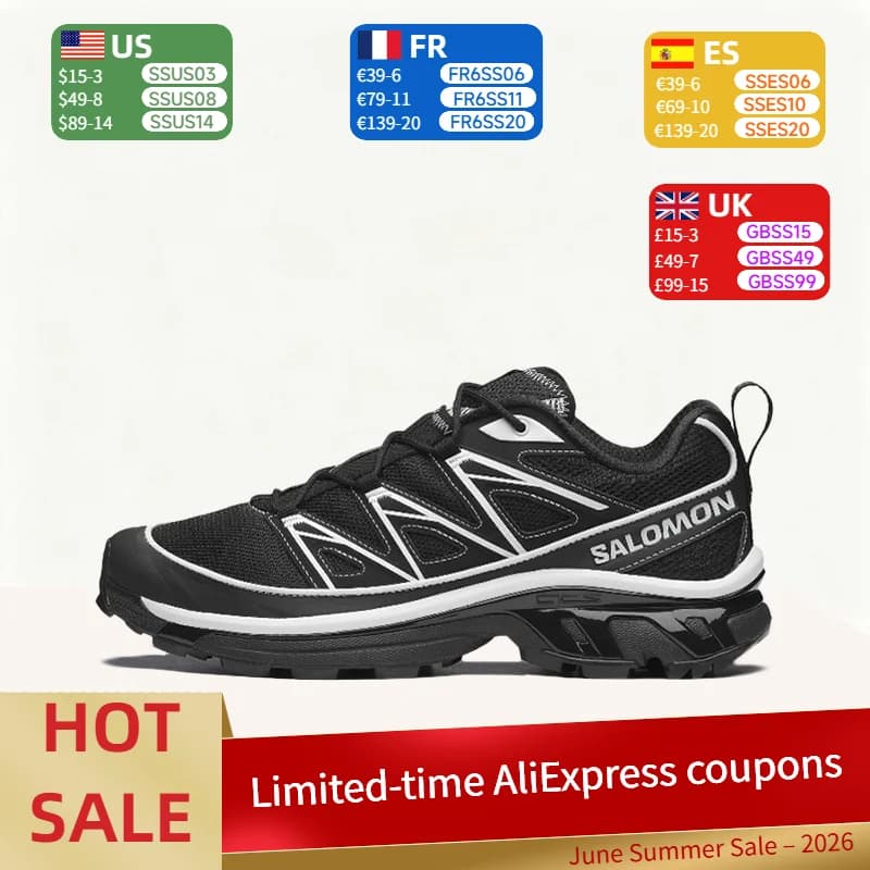 Salomon XT-6 EXPANSE: Scarpe da Corsa Comode, Versatili, Leggere e Altamente Flessibili a Profilo Basso per Uomo e Donna 479926