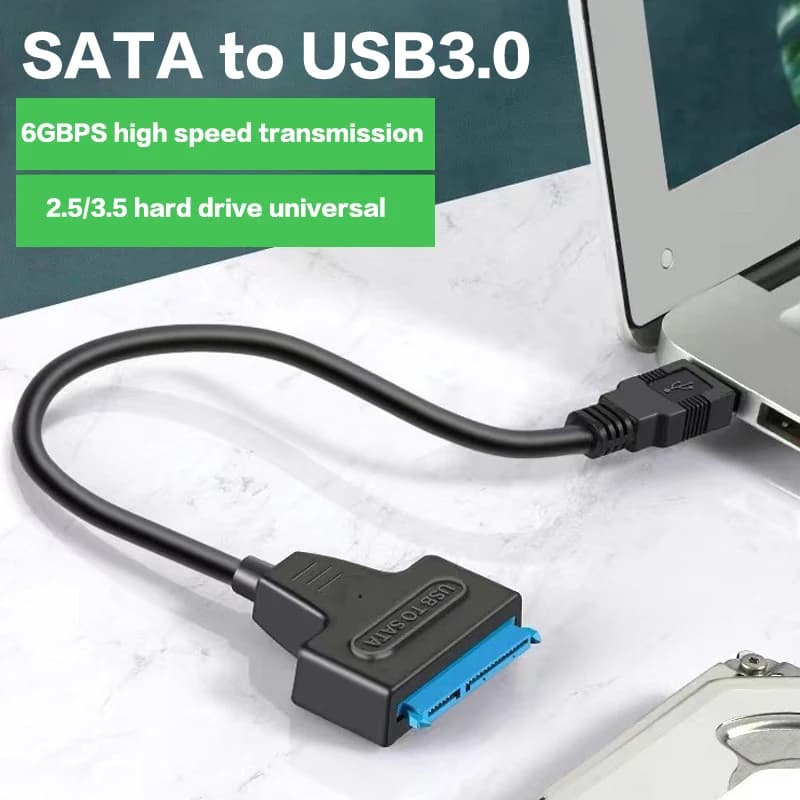 /KQM/3.0/type C/2 USB3.0 2.5 Adapter Sata to Usb in 1 Type c Cable up to 6 Gbps for Inch External Hdd Ssd Hard Drive Sata 3