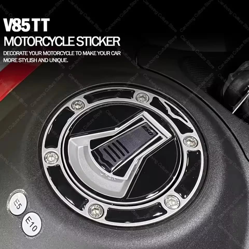 Accessori moto Protezione serbatoio Pad Kit adesivi in resina epossidica gel 3D Adesivo impermeabile antiscivolo per V85TT V85 TT