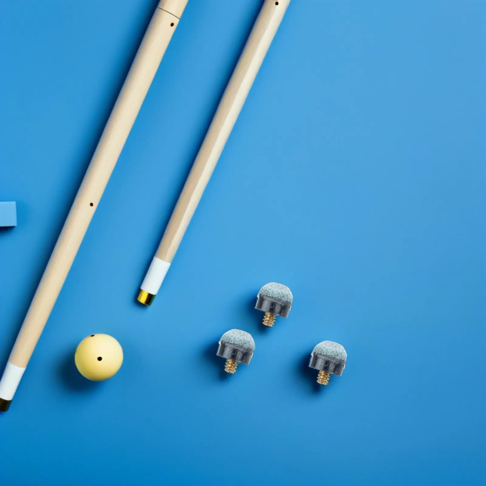 30 Punte per Stecca da Biliardo Preformate da 10 mm, Punte di Ricambio Dure Avvitabili per Biliardo e Snooker per un Controllo Preciso dello Schiaccio