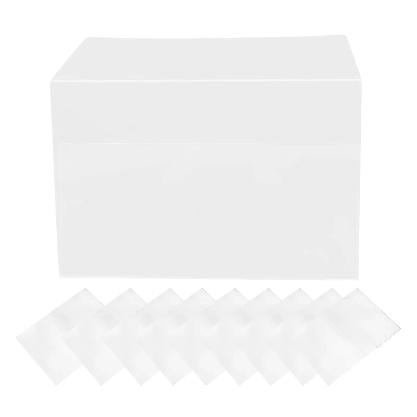 10 Pezzi Portaetichette, Supporti per Etichette da Scaffale, Espositori in Plastica Trasparente per Prezzi, per Negozi, Biblioteche e Librerie