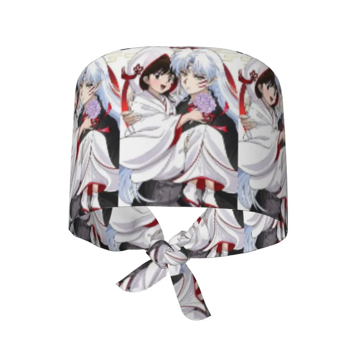 Cappello Chirurgico Kimono Manga Inuyasha Sesshomaru, Berretto da Lavoro per Medici, Cappello Regolabile per Infermieri e Dentisti, Unisex
