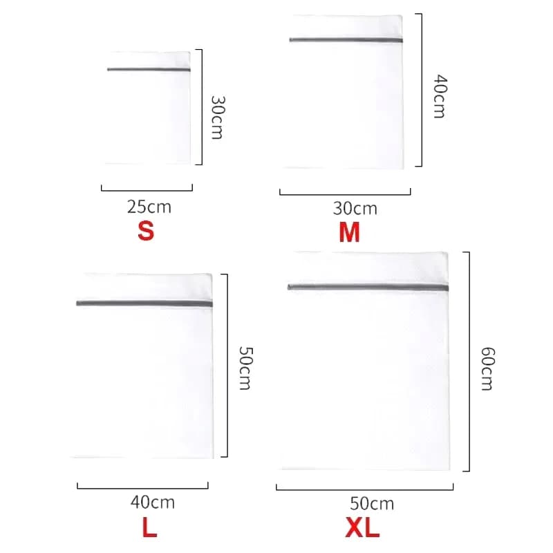 Fine Mesh Laundry Bag for Home Washing Machines Gentle Water Flow Clothes Storage Bag for Delicate Items