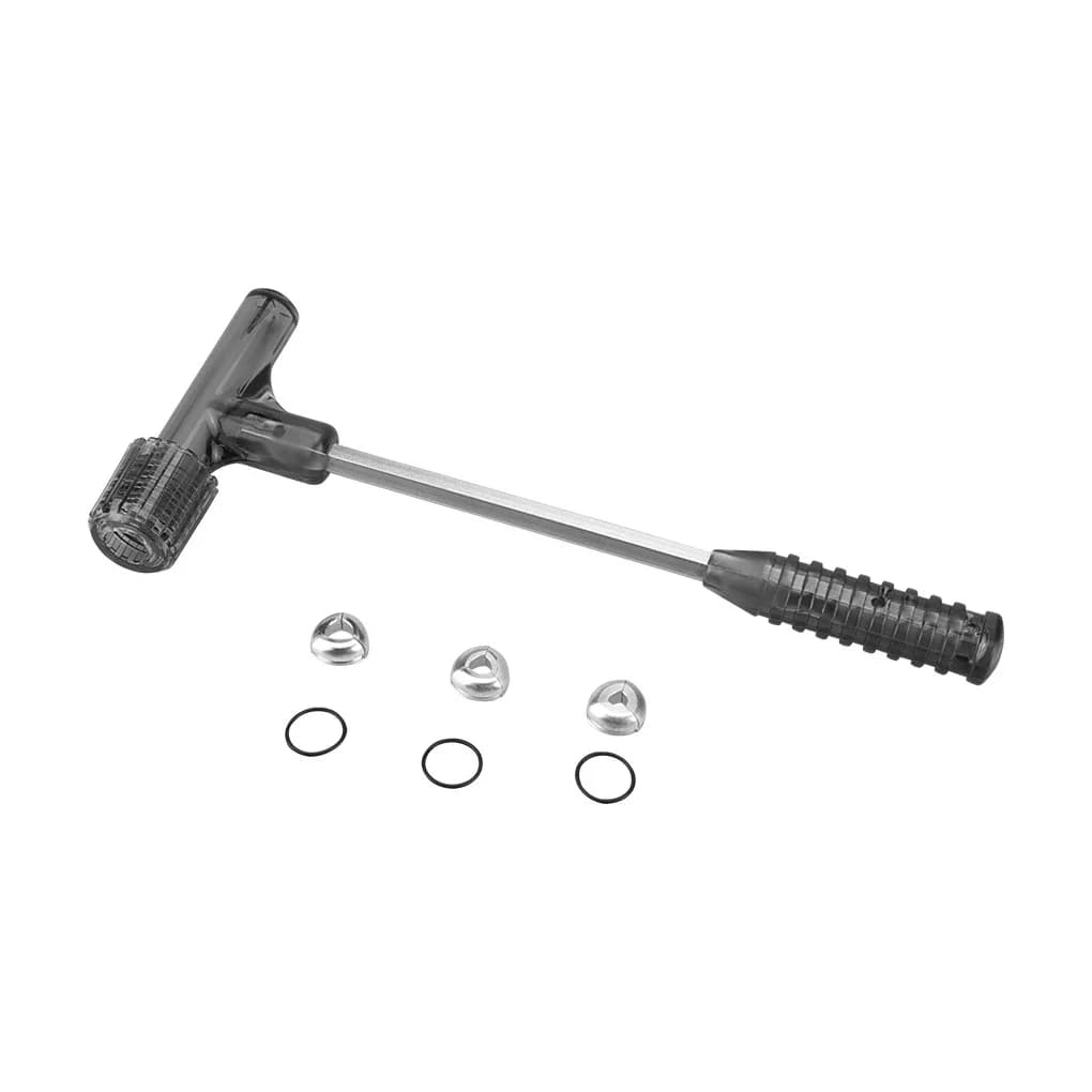 Martello estrattore per proiettili a impatto con tre set di utensili manuali Attrezzatura pratica per officina di riparazioni multifunzionale resistente nera