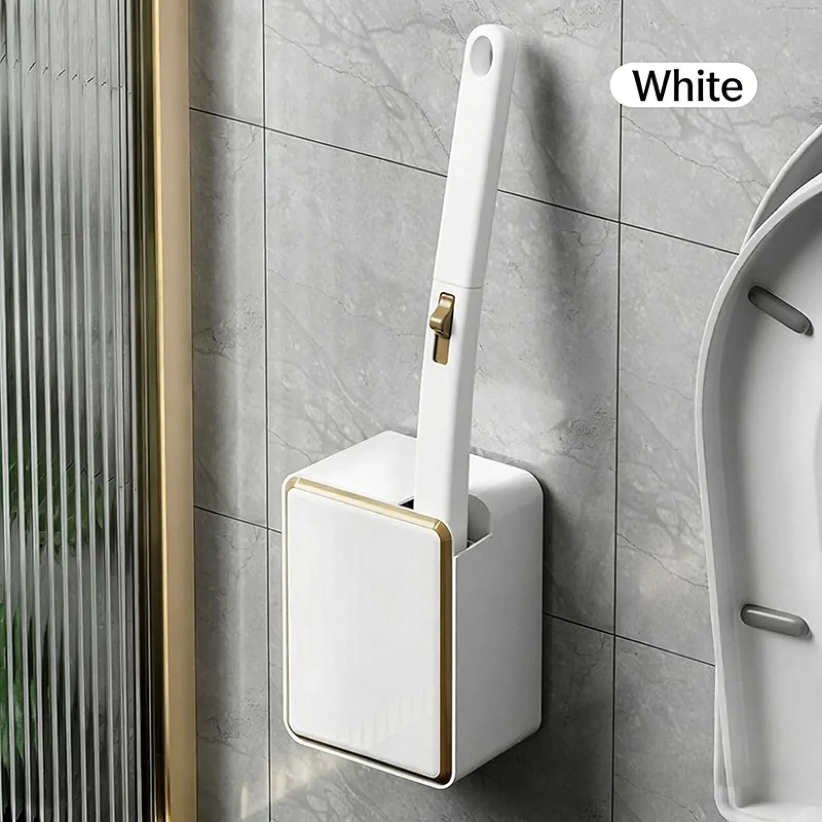 Toilet Brush With Disposable Replacement Head Kits Long Handle Bathroom Cleaning Brush For Home Wc Accessories