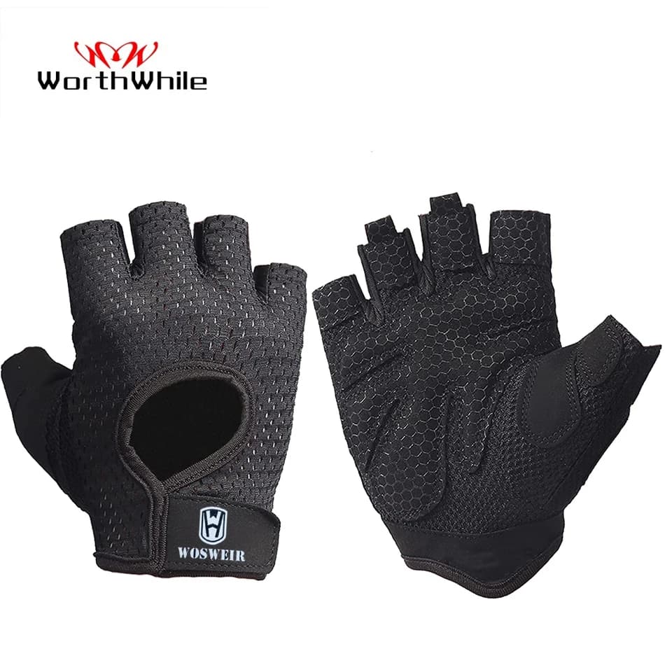 Professional Gym Gloves For Fitness Weight Lifting Women's Power Crossfit Men Training Bodybuilding Meter Hand finger Protector