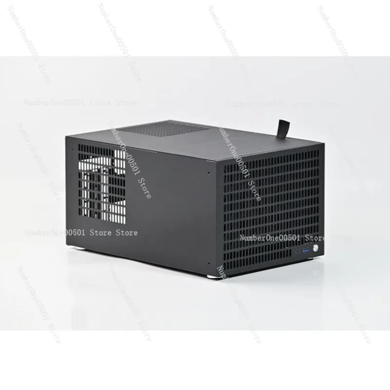 B10 Chassis NAS a 10 alloggiamenti ATX PSU PCIe a tutta altezza per Synology AIO Server di archiviazione Raffreddamento industriale Silenzioso